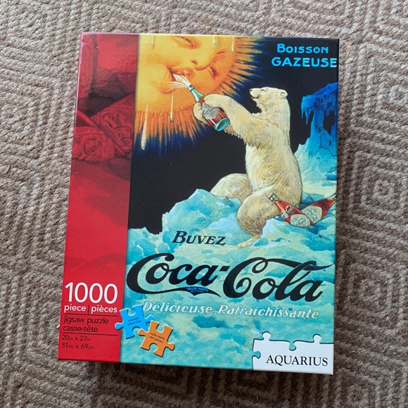 1000 piece Coca Cola vintage ad Puzzle - Picture 1 of 5